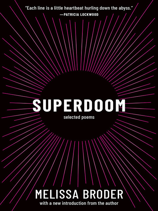 Title details for Superdoom by Melissa Broder - Wait list
